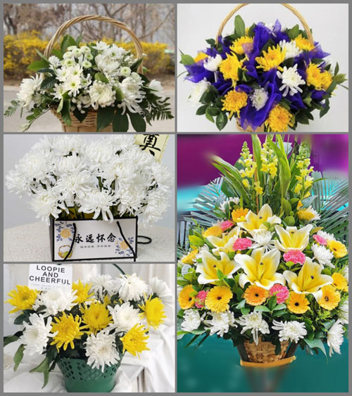 山东莱芜莱城区鹏泉街道前盘龙村白事提篮配送